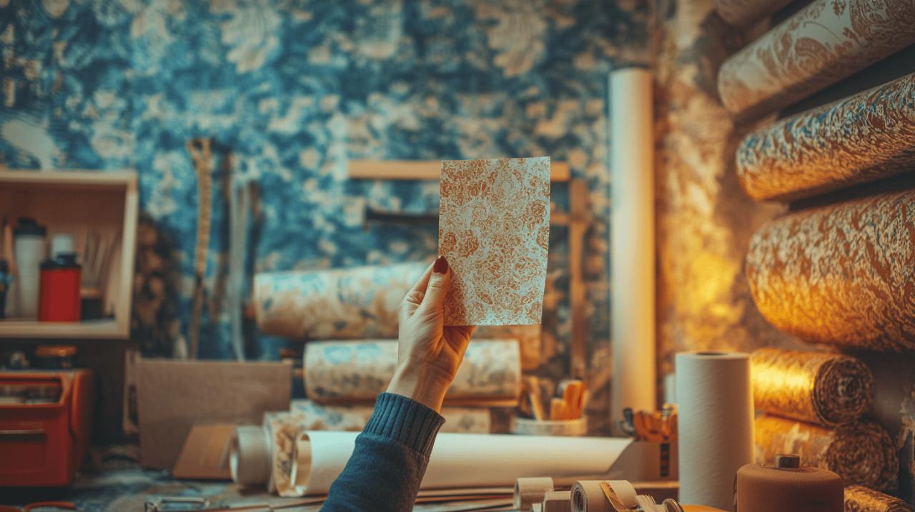 Les secrets d’un bon calcul de colle a papier peint pour une pose reussie