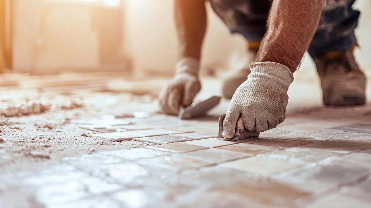 Réduire le temps de séchage de la colle à carrelage : astuces et techniques pour un chantier plus rapide
