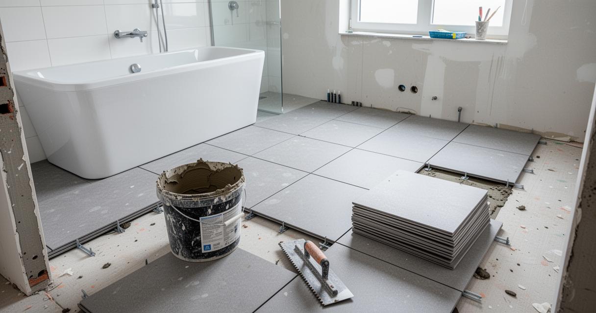 Réussir son projet salle de bains : avis sur les meilleures colles et mortiers pour carrelage